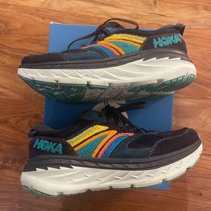HOKA Bondi L Embroidery “Outer Space” US size 9.5 Mens/10.5 Womens.